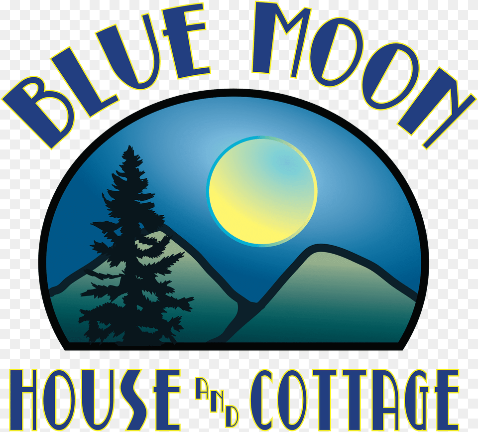 Blue Moon House Amp Cottage Vacation Rental In Ashland Oregon, Tree, Plant, Night, Outdoors Free Png Download