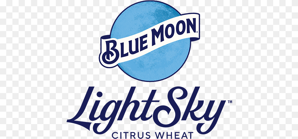 Blue Moon Light Sky Crescent Crown Language, Logo Png Image