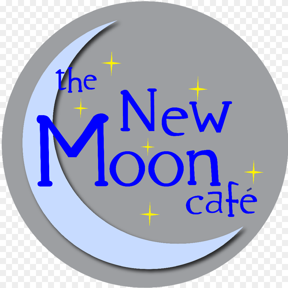 Blue Moon Logo New Moon Cafe, Sphere, Nature, Night, Outdoors Free Png Download