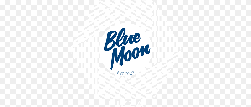 Blue Moon Pizza Restaurant Bar Dot, Sticker, Logo, Person Free Png