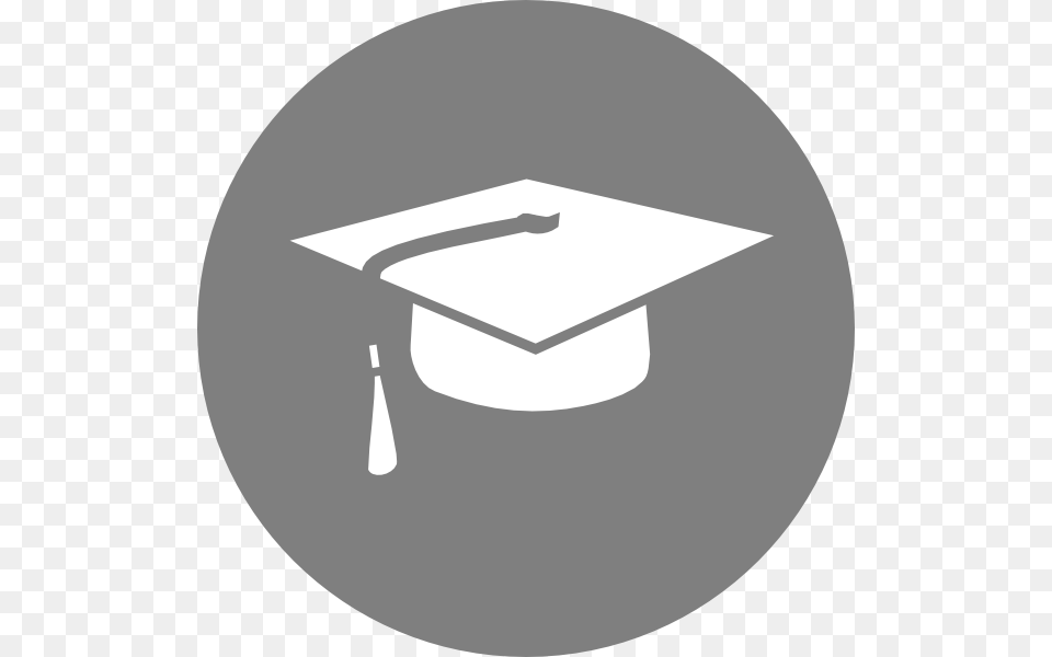 Blue Mortar Board Icon, Graduation, People, Person, Disk Png Image