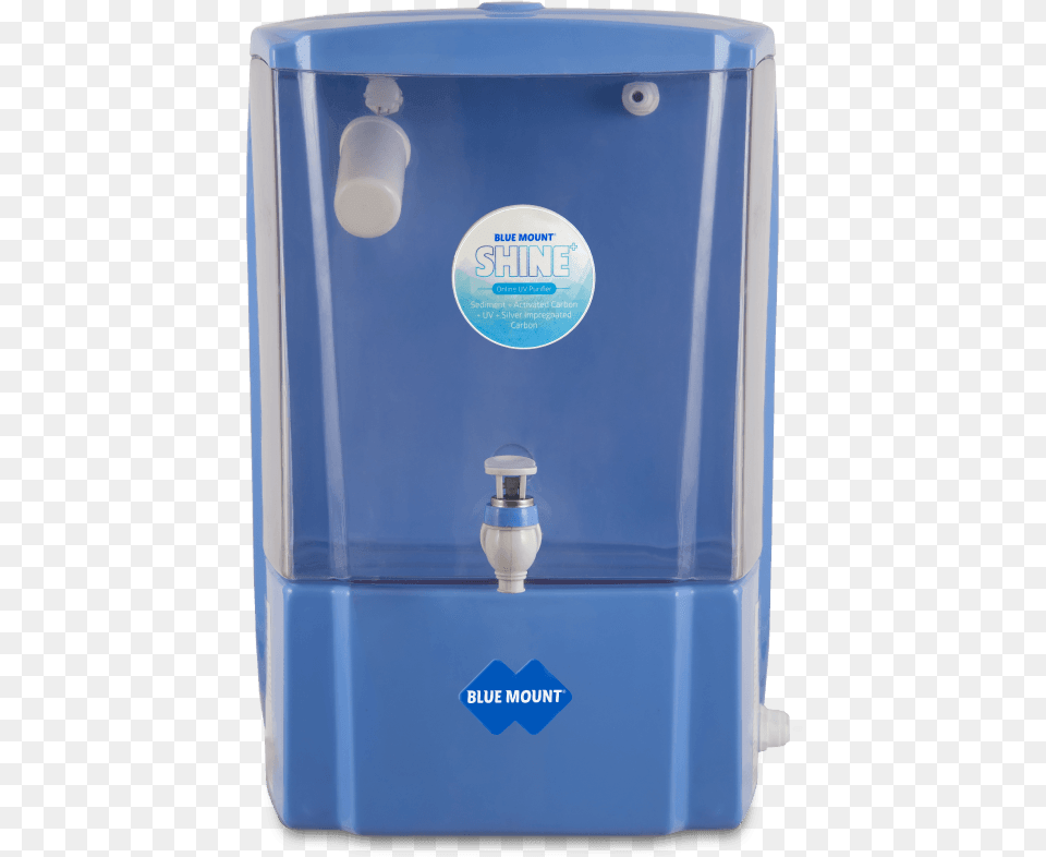 Blue Mount Shine Plus With Storage Online Uv Silver Blue Mount Uv Water Purifier, Appliance, Cooler, Device, Electrical Device Free Png