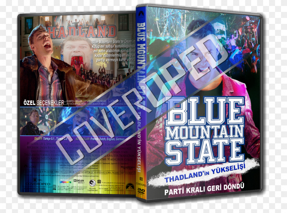 Blue Mountain State Thadland39in Ykselii, Publication, Advertisement, Book, Poster Free Png Download
