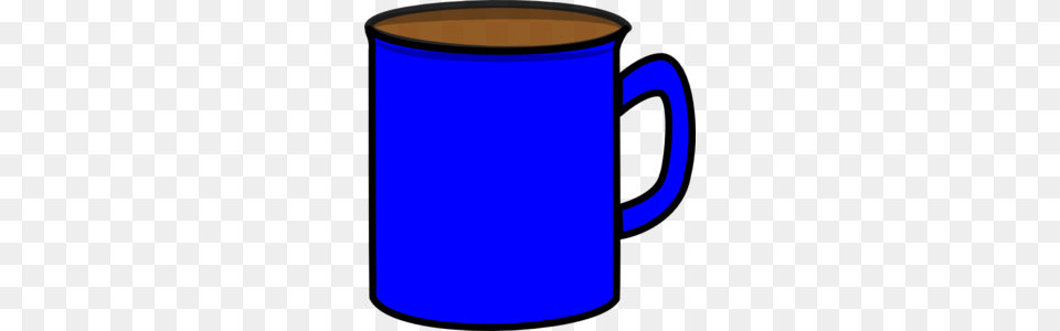 Blue Mug Clip Art, Cup, Beverage, Coffee, Coffee Cup Free Png