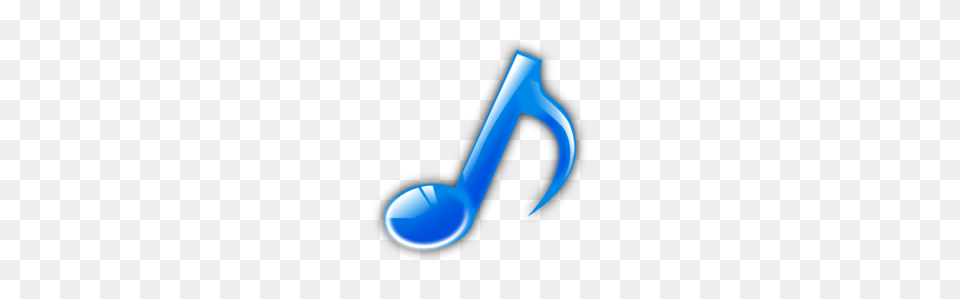Blue Music Note Clip Art, Cutlery, Spoon Free Png Download