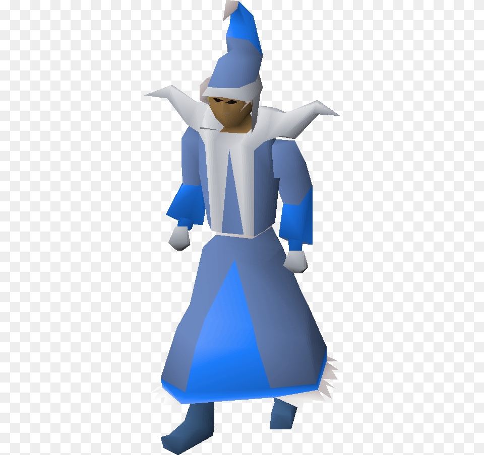 Blue Mystic Robes Equipped Runescape Mystic Robes, Clothing, Costume, Person, Baby Png