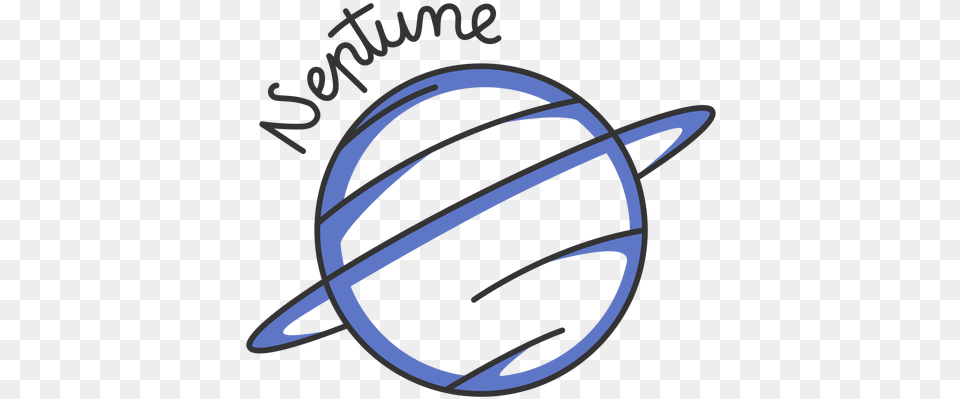 Blue Neptune Simple Solar System Planet For Basketball, Logo, Astronomy, Outer Space Free Png