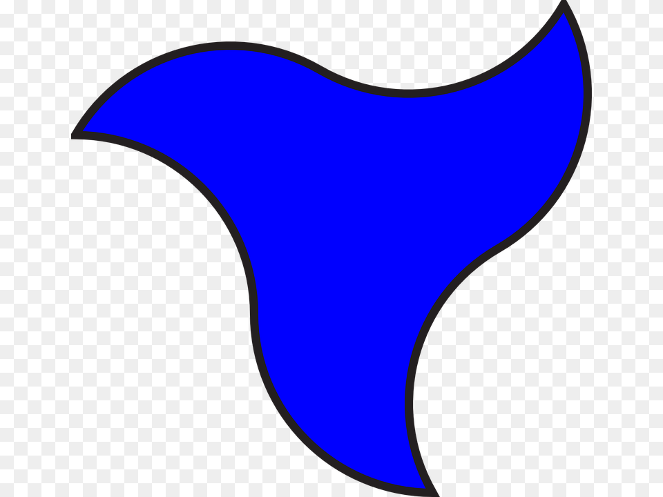 Blue Ninja Star Transparent, Logo, Symbol Free Png Download