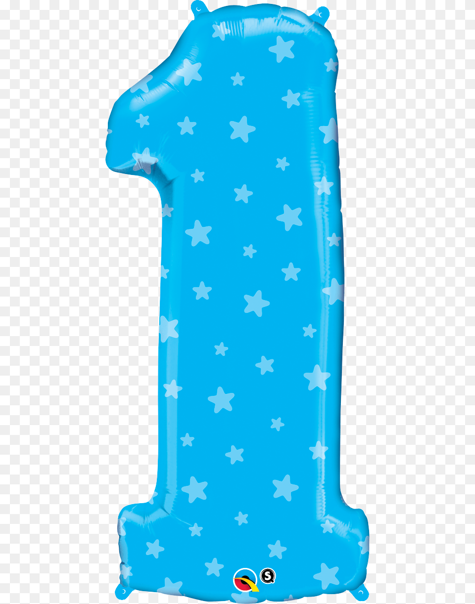 Blue Number 1 Balloon Clipart, Inflatable, Home Decor, Clothing, T-shirt Free Png Download