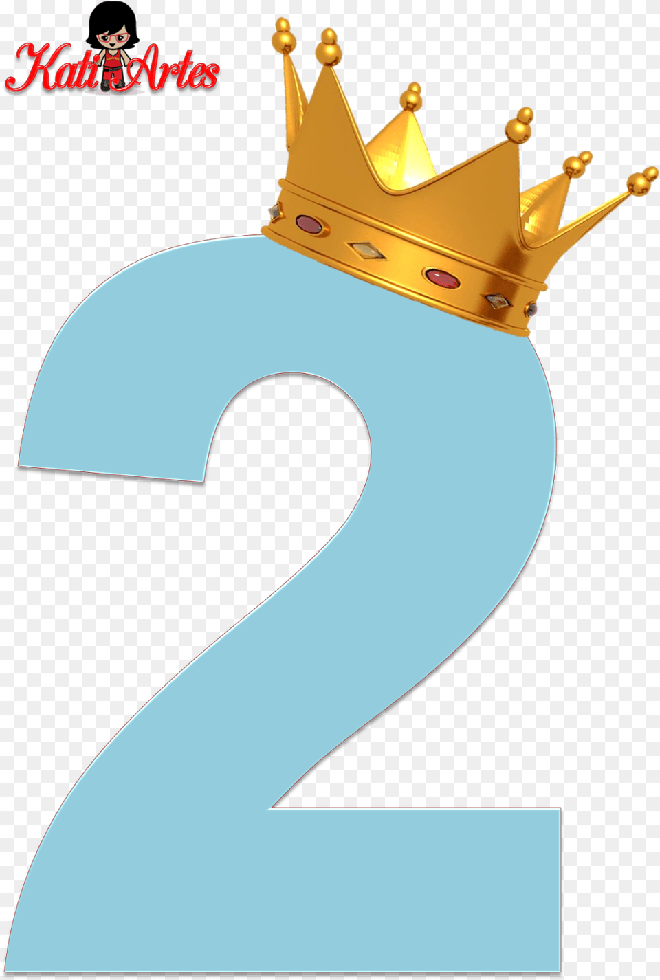 Blue Number 1 With Crown Clipart Numero 3 Princesa Sofia, Accessories, Jewelry, Bulldozer, Machine Png Image