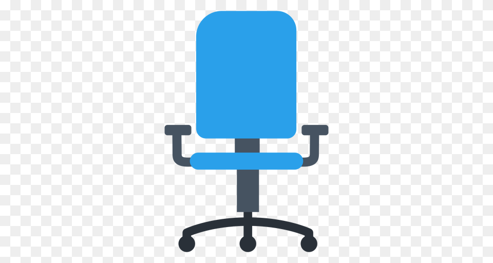 Blue Office Chair Clipart, Cushion, Home Decor, Furniture Free Png Download