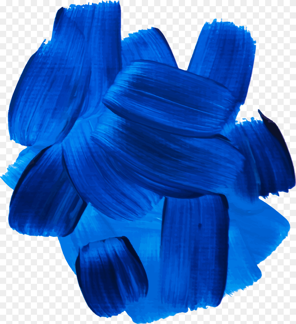 Blue Oil Paint Clip Art Png Image