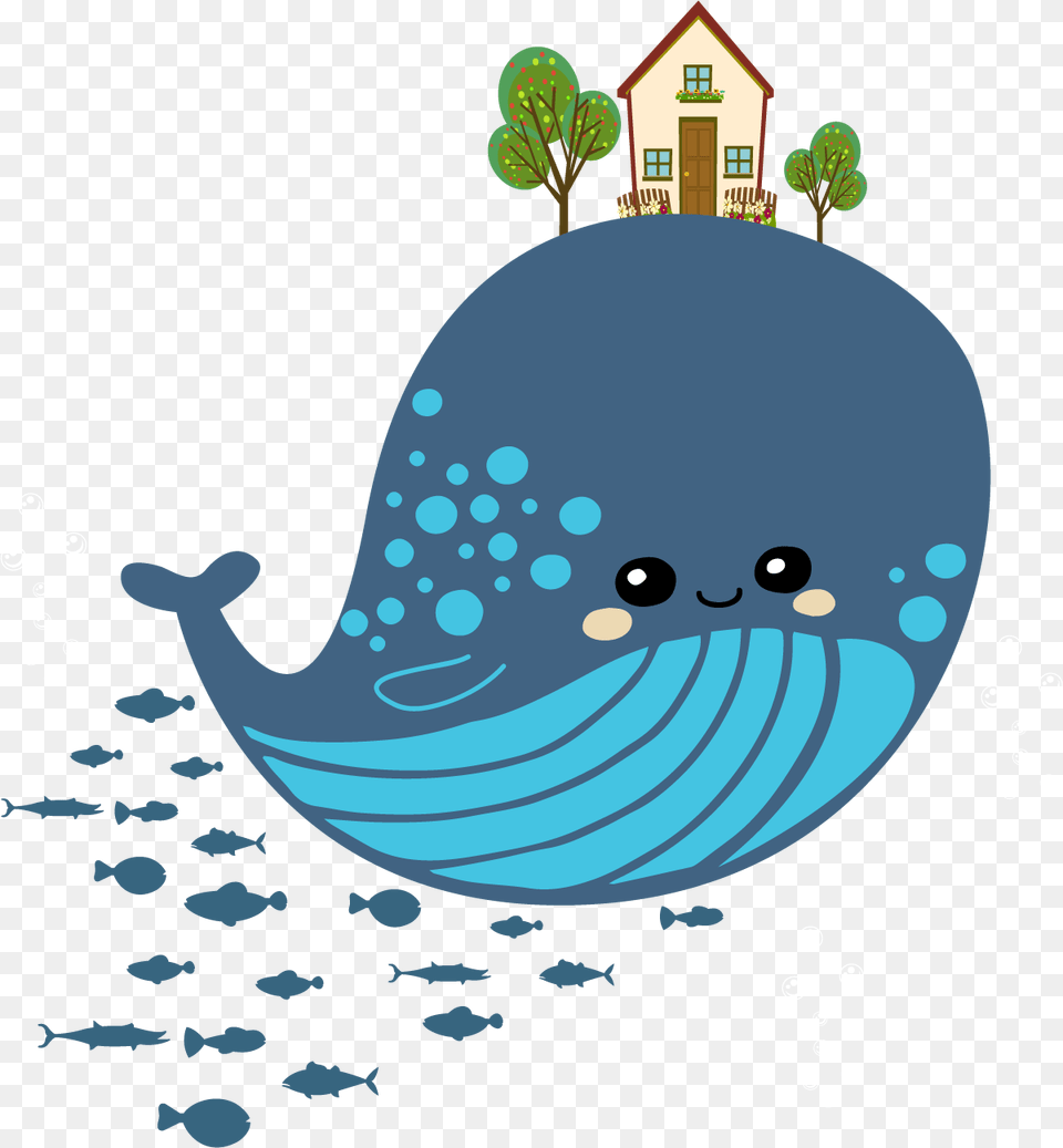 Blue On The Hut Transprent Illustration, Water, Sea, Nature, Outdoors Png Image