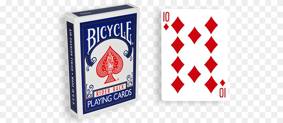 Blue One Way Forcing Deck Monarchs Playing Cards Free Png Download