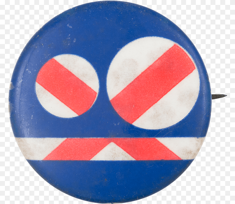 Blue Over Red Lines Vote Circle, Badge, Logo, Symbol, Ball Png
