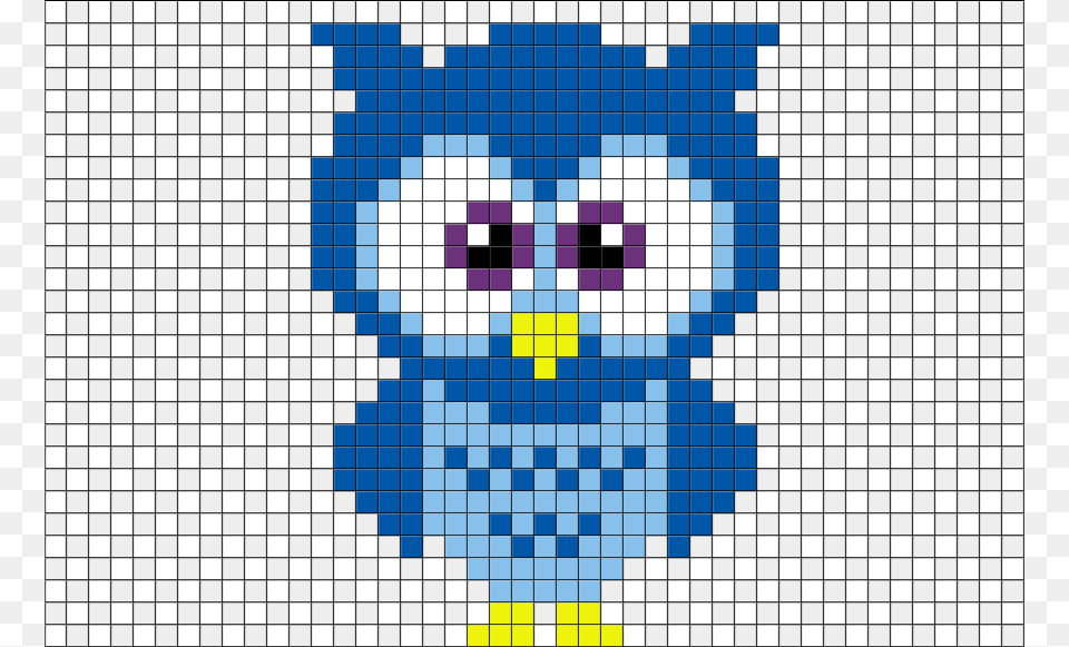 Blue Owl Pixel Art Pixel Art Blue Owl 8 Bit Art Animals Png Image