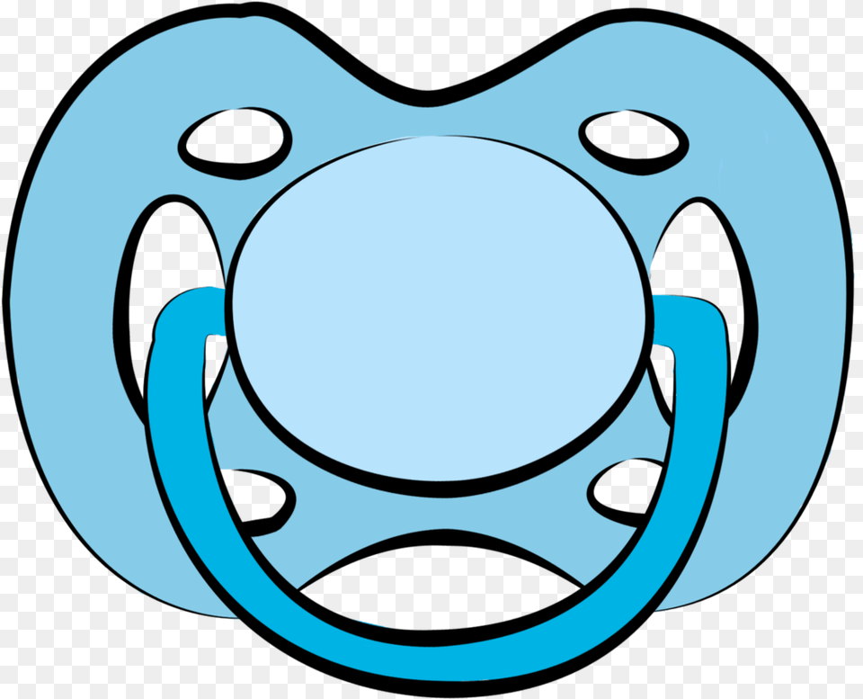 Blue Pacifier Clipart Free Transparent Png