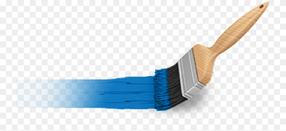 Blue Paint Brush, Device, Tool, Blade, Dagger Png