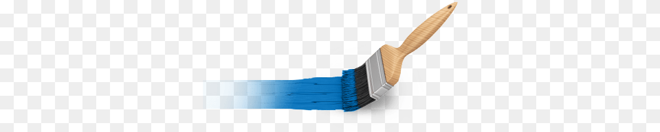 Blue Paint Brush, Device, Tool, Blade, Dagger Free Png