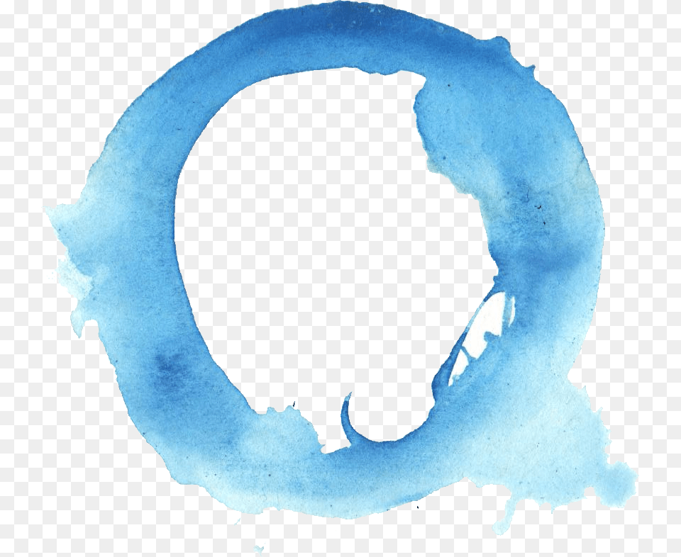 Blue Paint Circle, Water, Shoreline, Sea, Outdoors Free Transparent Png