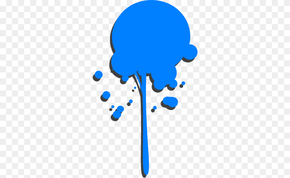 Blue Paint Drip Clip Art, Baby, Person Free Png