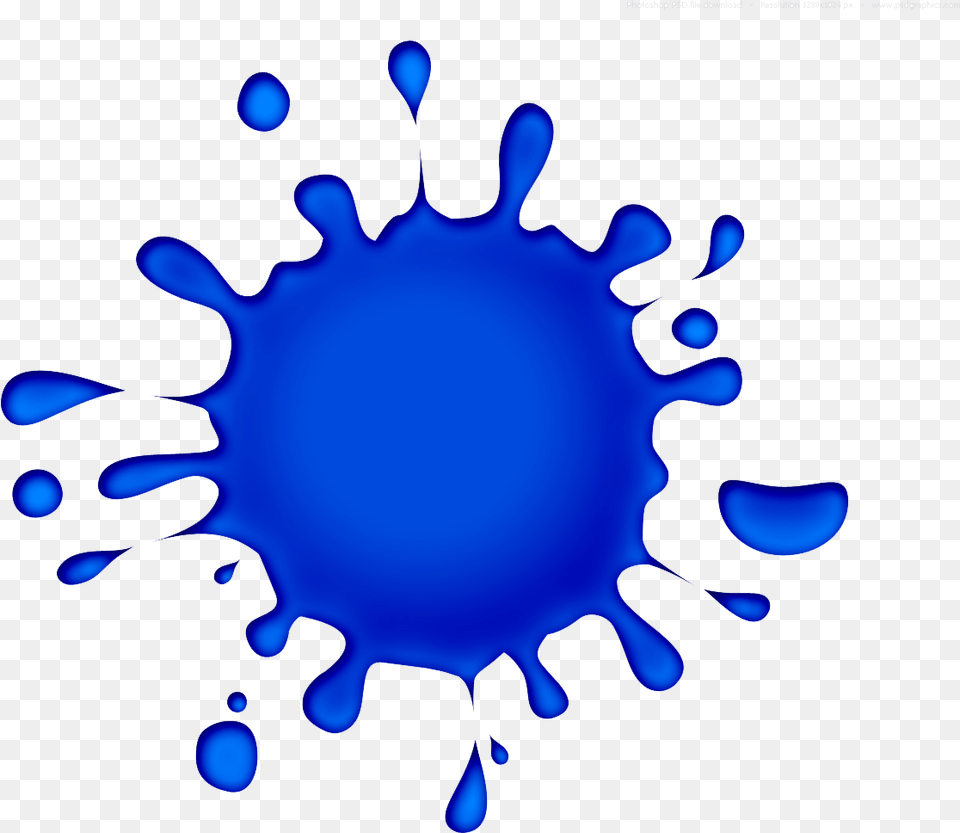 Blue Paint Splash, Outdoors, Stain, Person, Nature Png Image