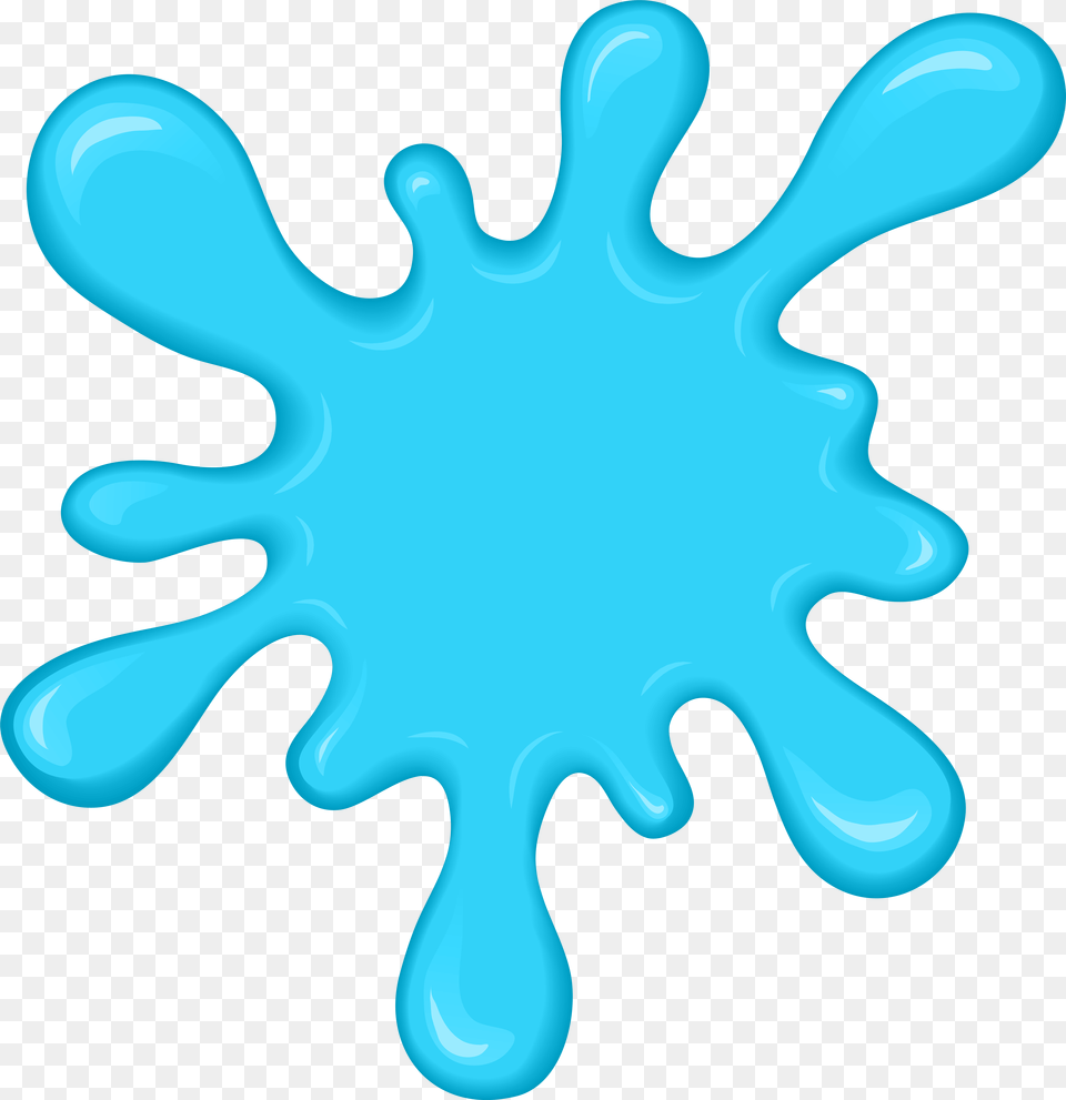 Blue Paint Splash Clipart, Turquoise, Outdoors, Nature, Animal Png Image