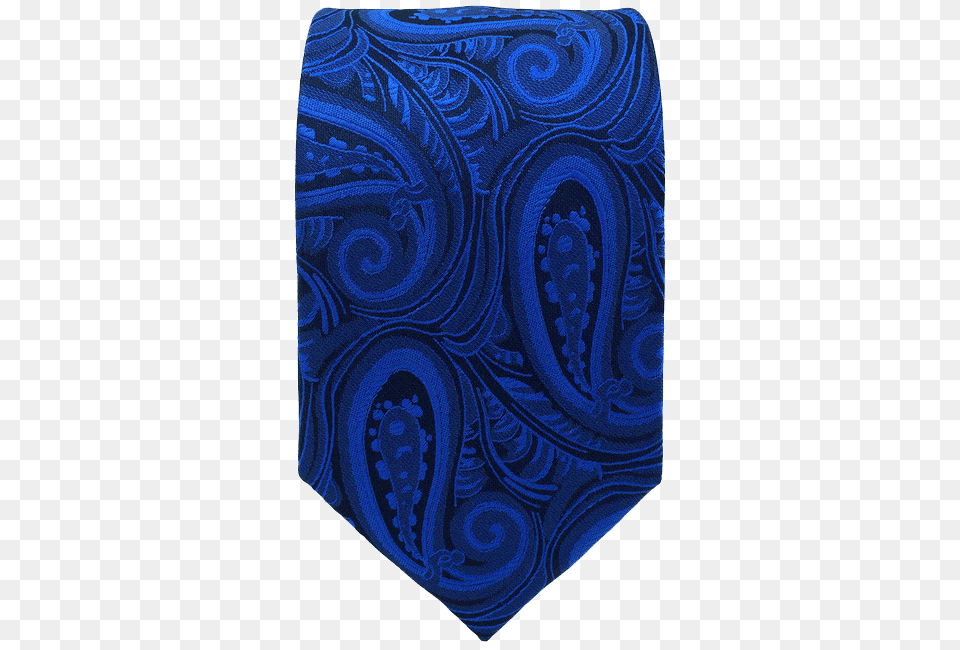Blue Paisley Mens Necktie Silk Fashion Ties For Male Classic, Accessories, Formal Wear, Tie, Pattern Free Png