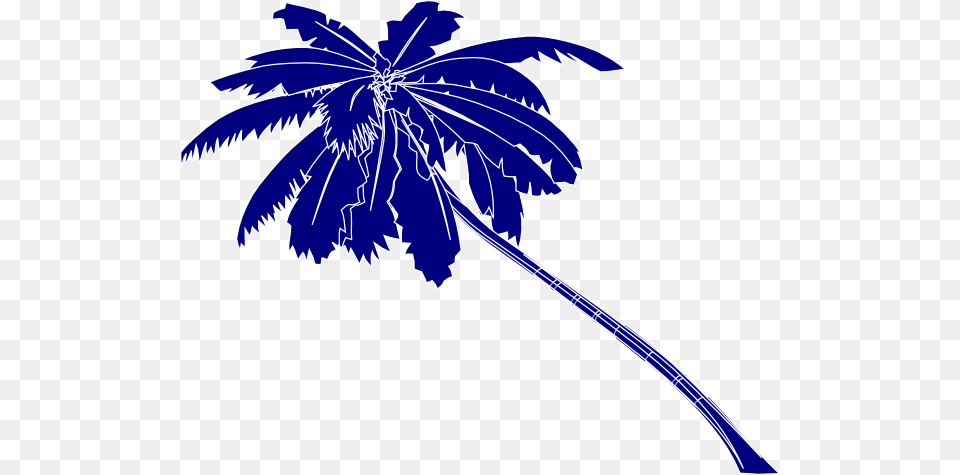 Blue Palm Tree Clip Art, Leaf, Palm Tree, Plant, Flower Free Png Download