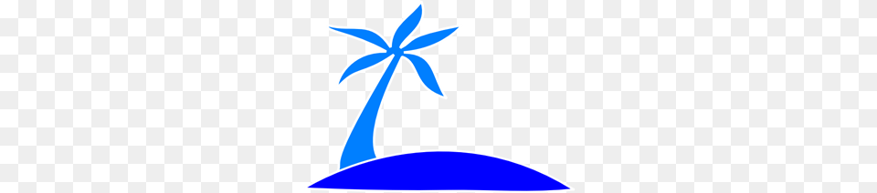 Blue Palm Tree Clip Art For Web, Flower, Plant, Outdoors, Nature Png Image