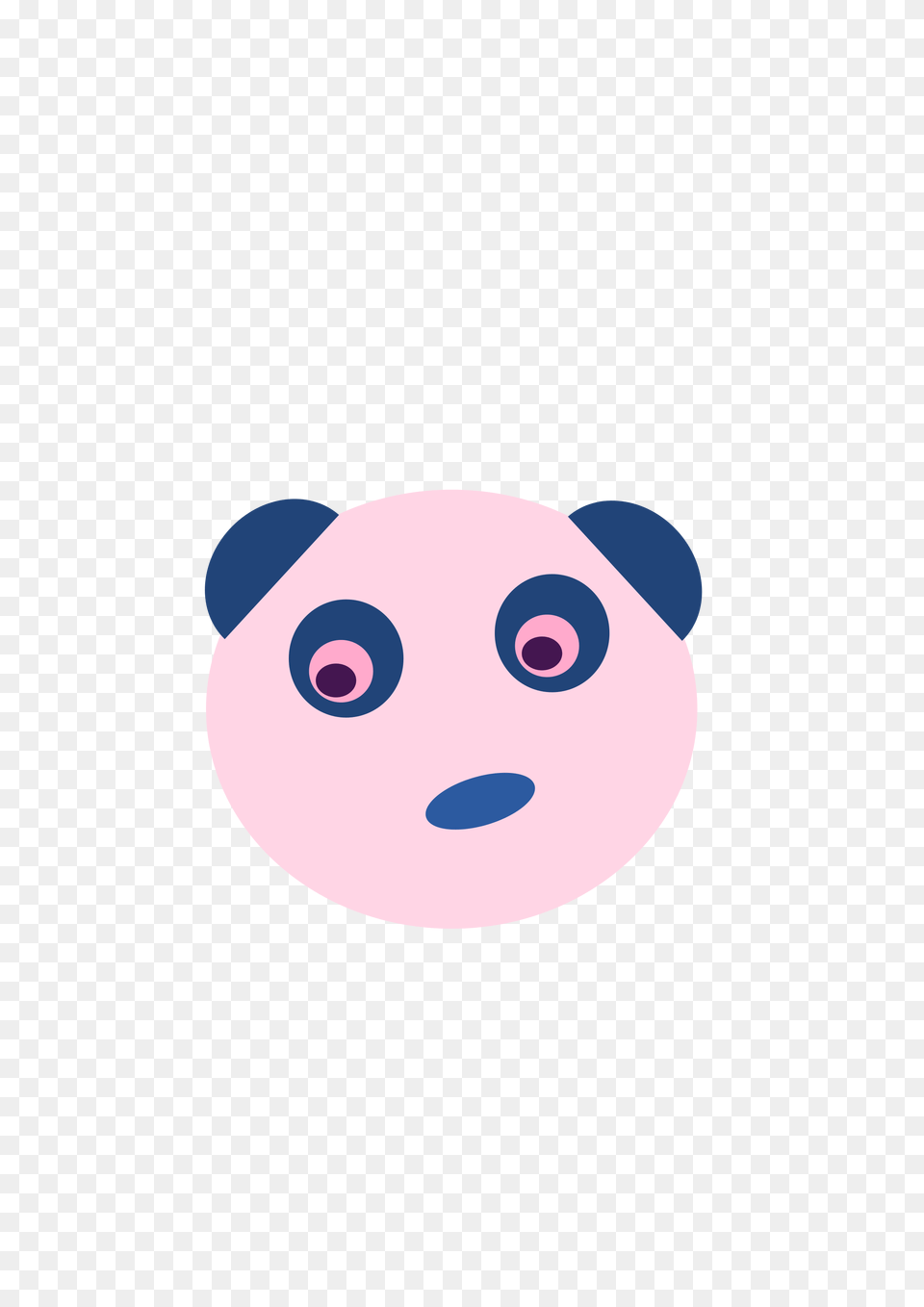 Blue Panda Face Icons Free Transparent Png