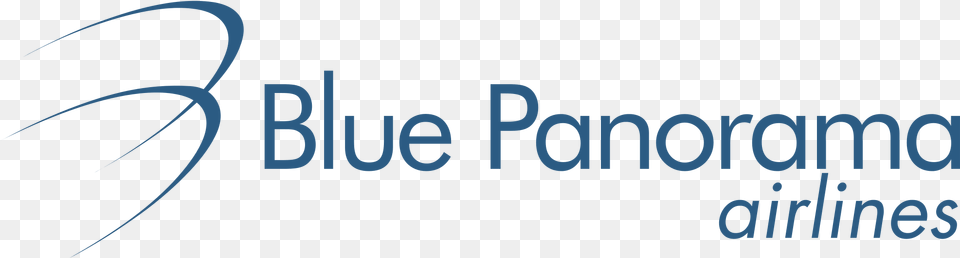 Blue Panorama Airlines Blue Panorama Airlines Logo, Text Free Transparent Png