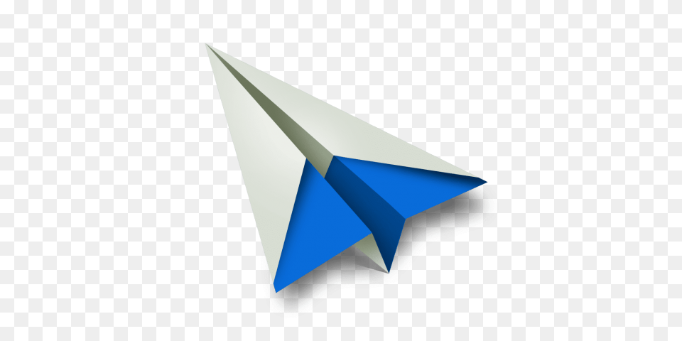 Blue Paper Plane, Weapon, Blade, Dagger, Knife Free Png