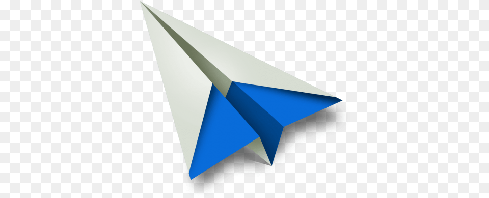 Blue Paper Plane Images Transparent Paper Plane Logo Hd, Art Png Image