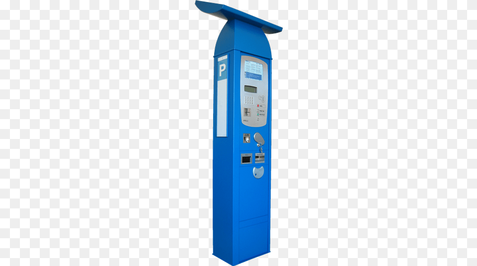 Blue Parking Meter, Kiosk, Mailbox, Car, Transportation Free Png Download