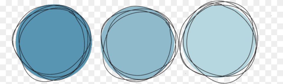 Blue Pastel Black Circle Frame Circle, Oval Free Png