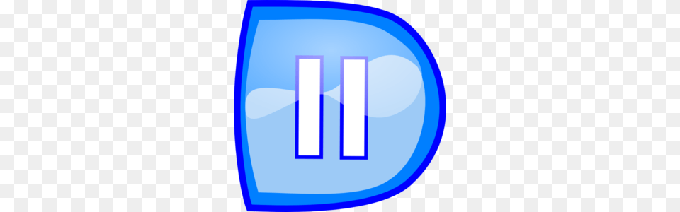 Blue Pause Button Clip Art For Web, Computer Hardware, Electronics, Hardware, Mouse Free Png Download