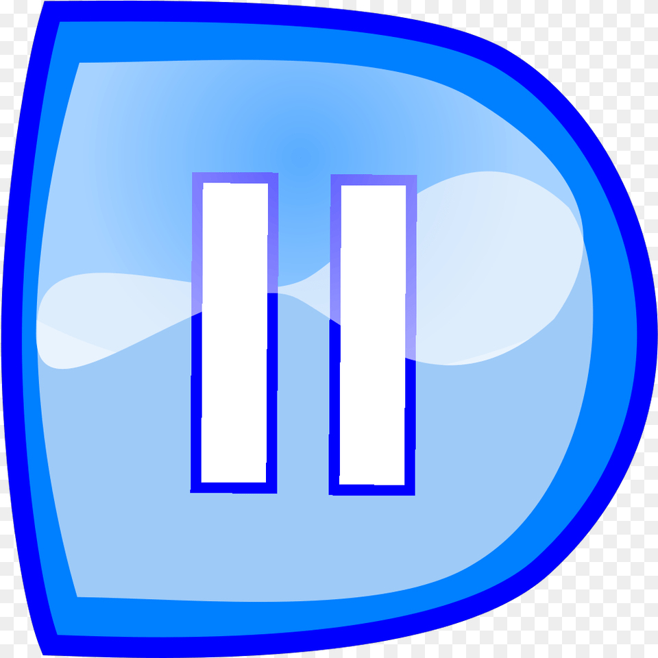 Blue Pause Button Svg Clip Arts, Computer Hardware, Electronics, Hardware, Screen Free Png