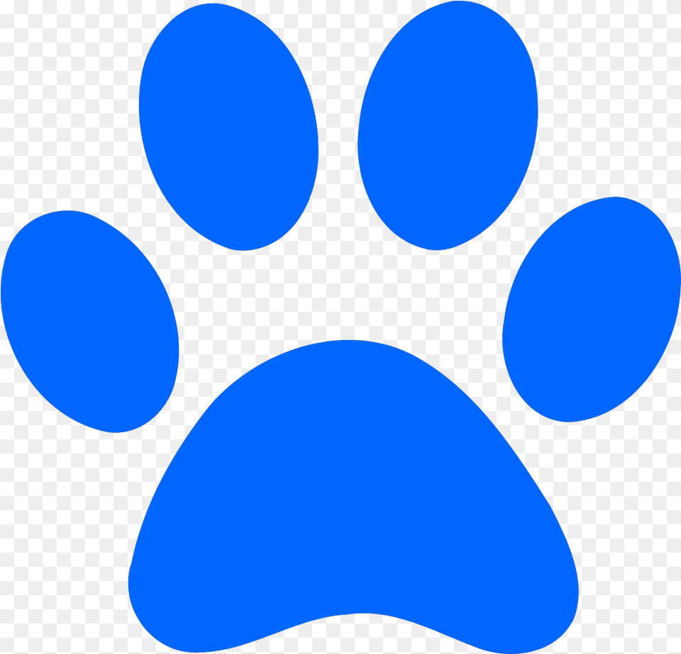 Blue Paw Print Clip Art Blue Paw Print Logo, Head, Person, Face, Astronomy Png Image