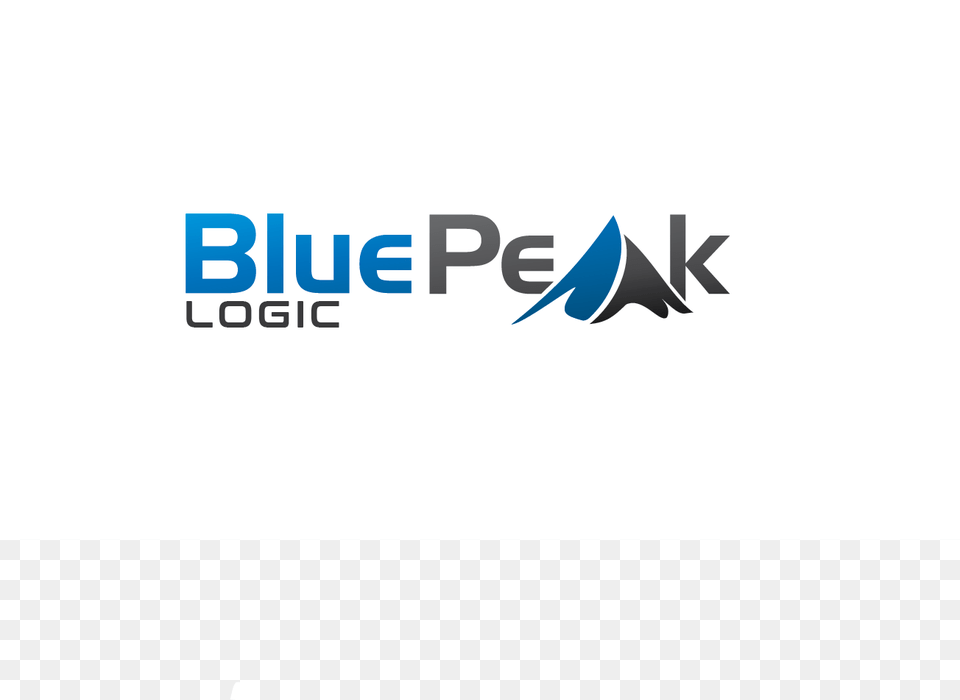 Blue Peak Logic Logo Graphic Design Free Transparent Png