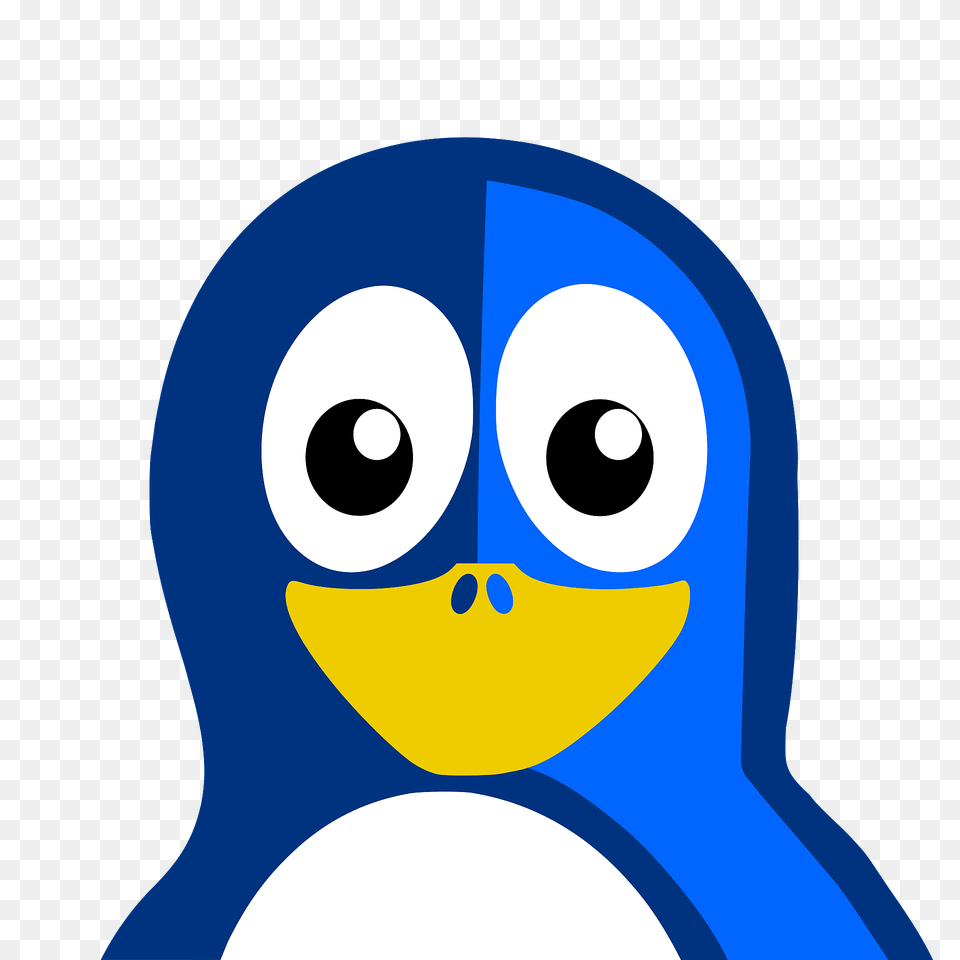 Blue Penguin Clipart, Animal, Bird Png