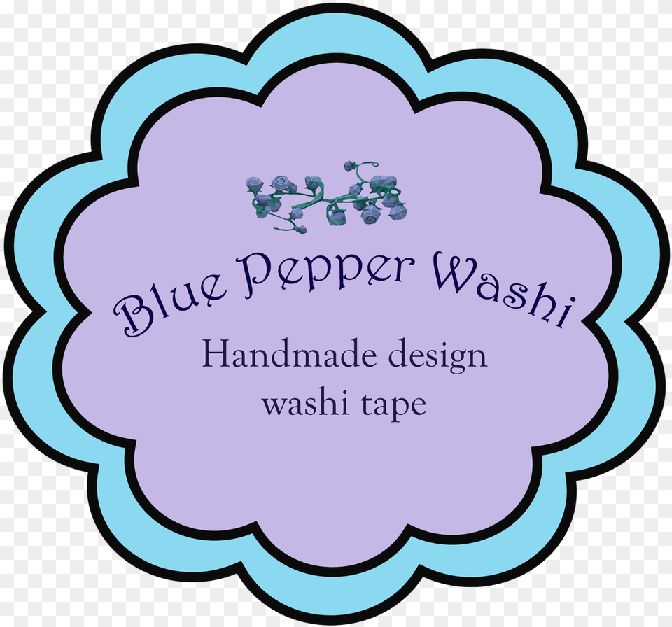 Blue Pepper Washi Washi Tape Washi Tape Australia Elf On A Shelf Icon, Sticker, Purple, Text, Flower Png Image