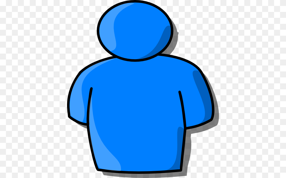 Blue Person Clip Arts For Web, Clothing, Hood, Sweatshirt, Sweater Free Png