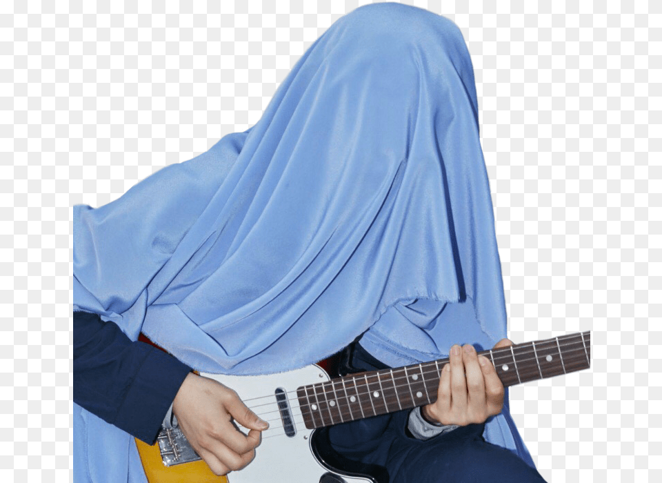 Blue Person People Guitar Blanket Moodboard Electric Guitar, Musical Instrument, Adult, Woman, Female Free Png