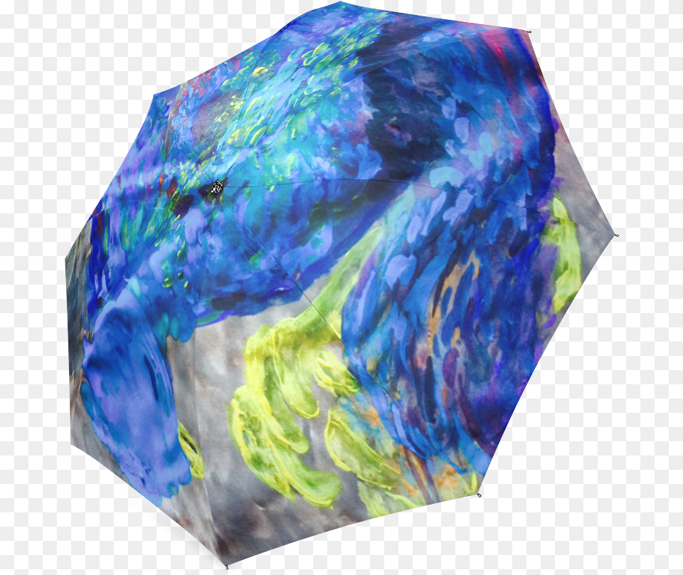 Blue Phoenix Sleeping Foldable Umbrella Umbrella, Accessories, Gemstone, Jewelry, Art Png