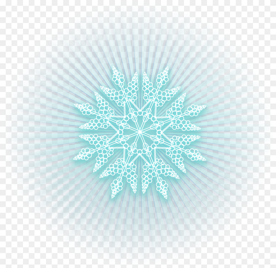 Blue Picture Snowflake Ice Shining File Hd Clipart Circle Free Png Download
