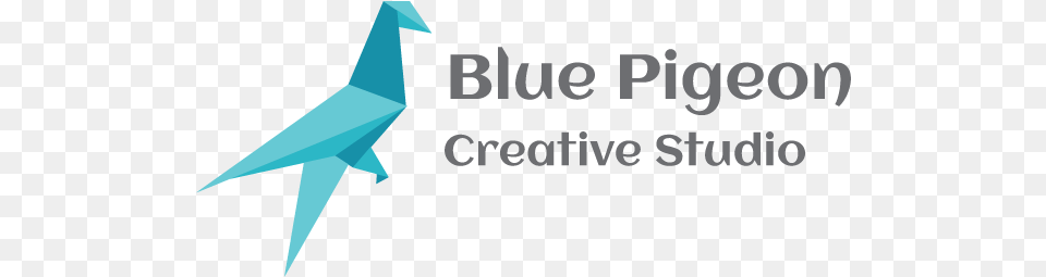 Blue Pigeon Graphic And Website Design Origami, Art, Paper, Scoreboard Free Png Download