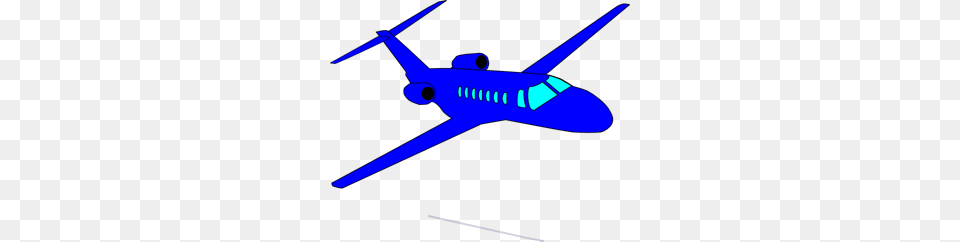 Blue Plane Clip Art For Web, Aircraft, Transportation, Jet, Vehicle Png
