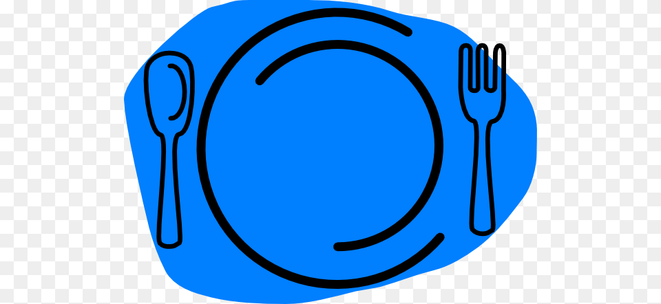 Blue Plate Special Clip Art, Cutlery, Fork, Food, Meal Free Transparent Png