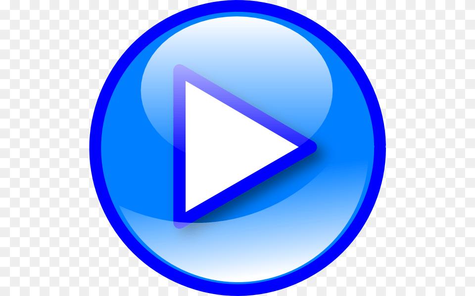 Blue Play Svg Clip Arts 600 X 599 Px Play Button Blue, Triangle, Disk Free Png